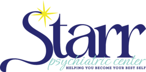 A star psychiatricis logo with the name of it
